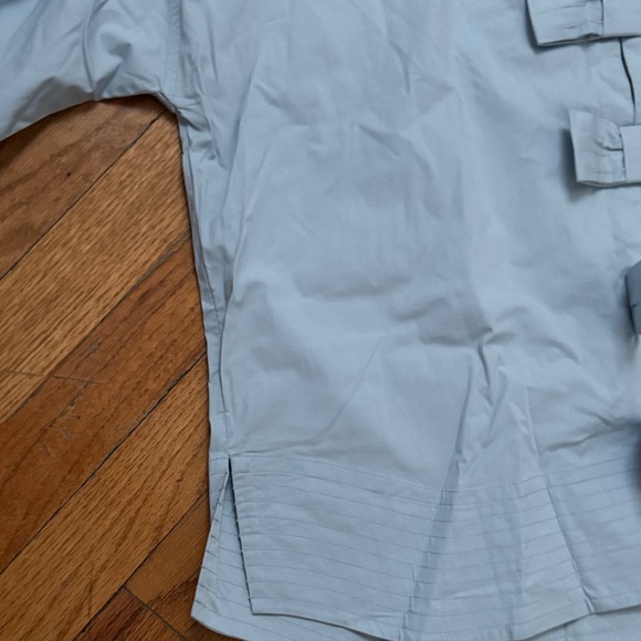 FARM Rio Light Blue Button Down Shirt - Picture 5 of 6